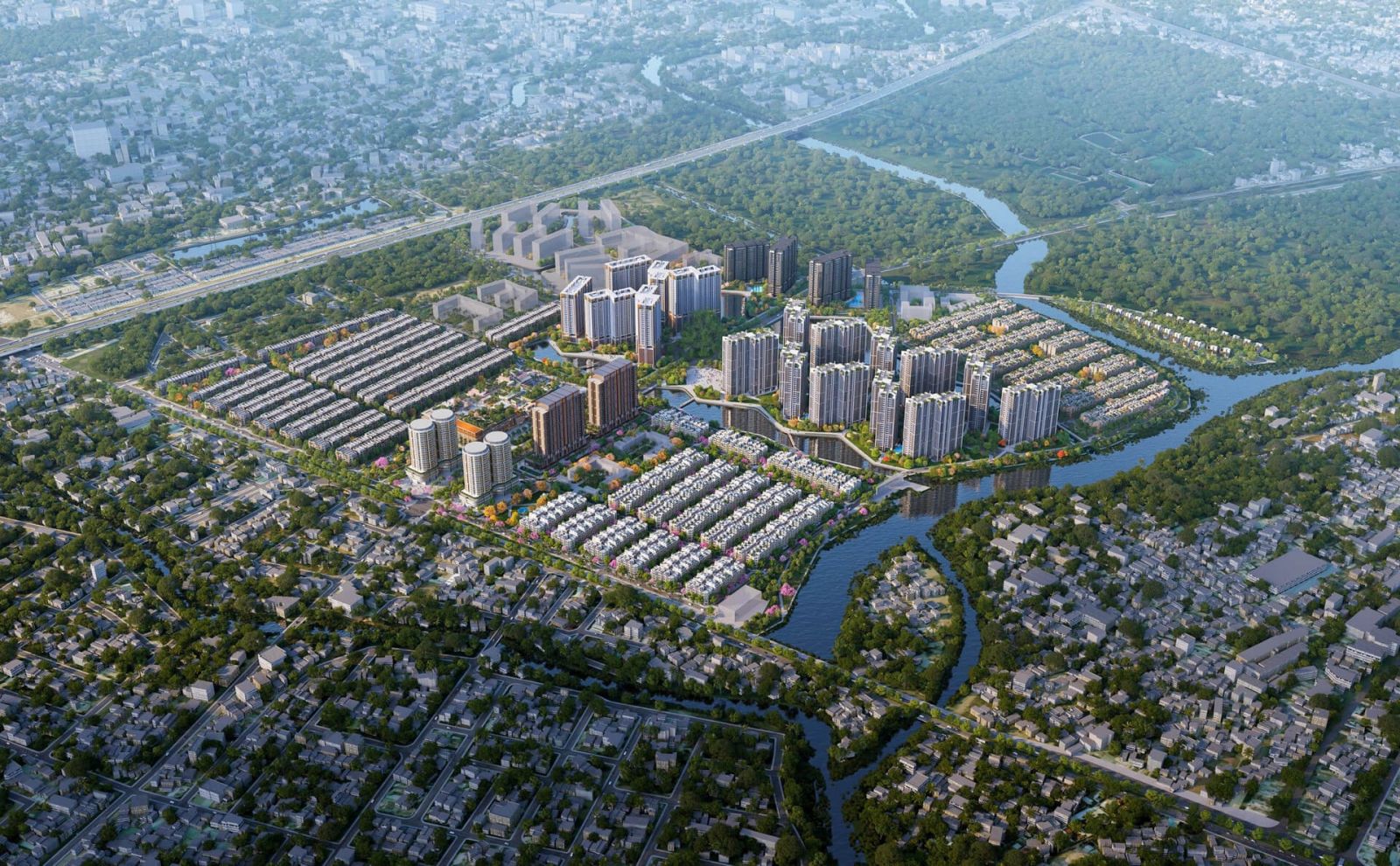 tổng thể khu đô thị global city